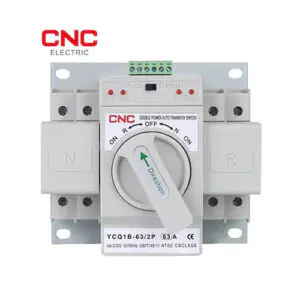 CNC YCQ1B 2 Pole 63A ATS | Automatic Changeover Switch