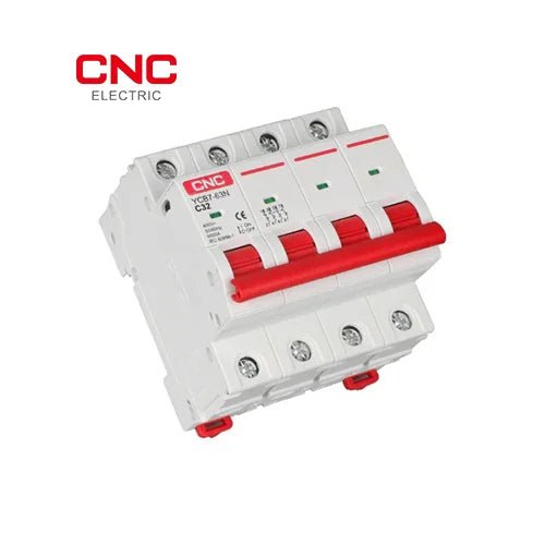 CNC 4 Pole MCB 20A-63A | 3 Phase + Neutral Circuit Breaker - Image 2