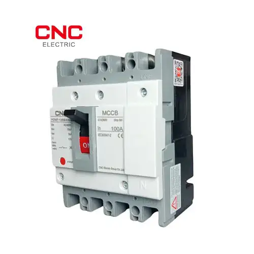 CNC 4 Pole MCCB 63A-125A | YCM7 Circuit Breaker - Image 2