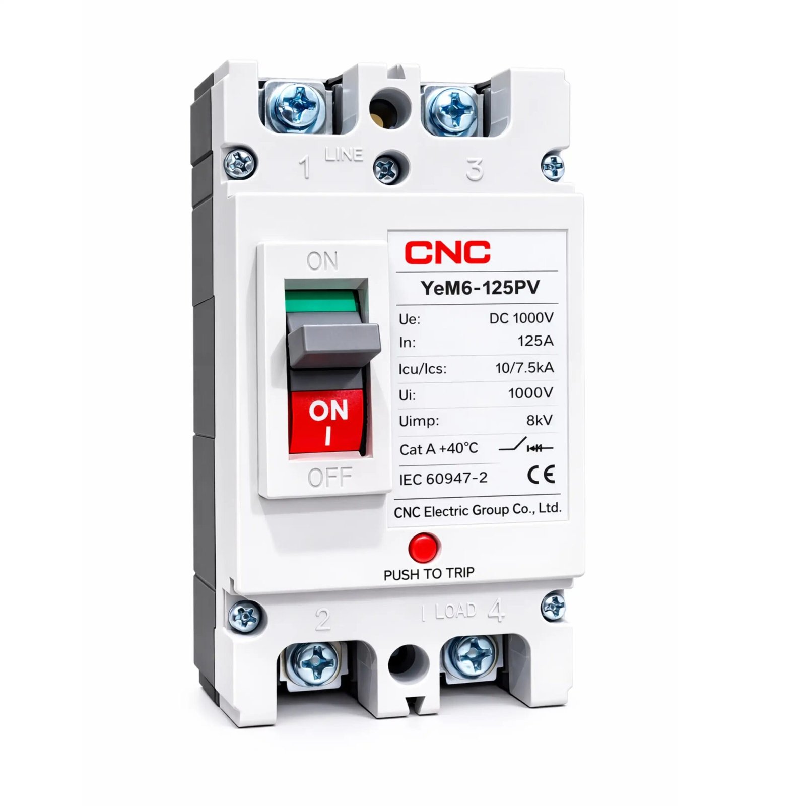 MCCB_125A_1000V_YeM6-125PV MCCB_125A_1000V_YeM6-125PV