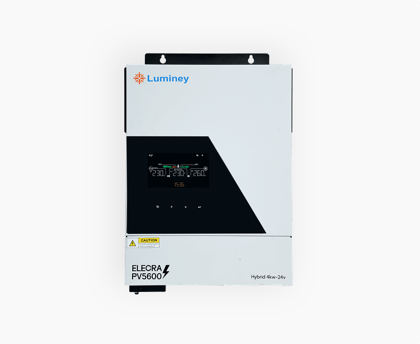 Luminey Elecra PV5600 4kW Hybrid Solar Inverter – 24V Single Phase
