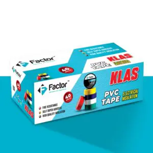 Factor PVC Tape for Electrical Insulation