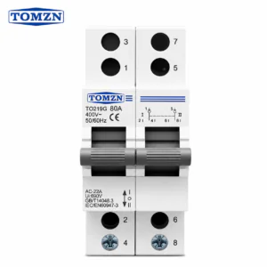 TOMZN 2P 80A Changeover switch breaker